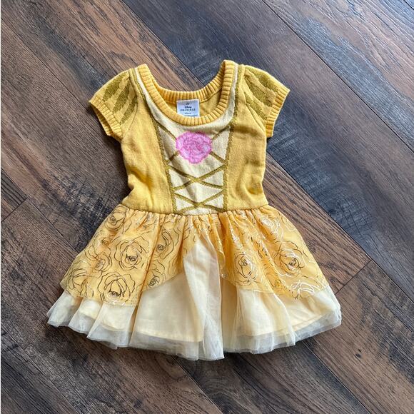 Gorgeous DISNEY Princess "Belle" Baby Girl Dress (12m) - Picture 1 of 6